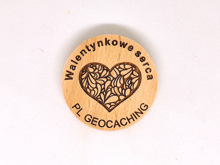 Walentynkowe Serca V2. PWG. 5 sztuk