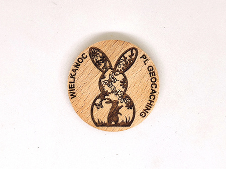 Wielkanocne króliczki . PWG. 4 sztuki