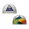 Reach the Peak Geocoin - Antique Silver