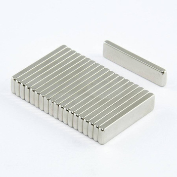 Magnes neodymowy 25x6x2 10 sztuk