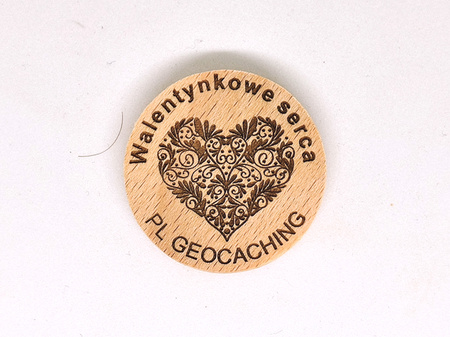 Walentynkowe Serca V1. PWG. 5 sztuk