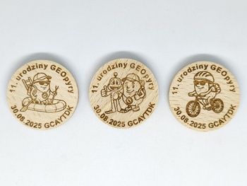 Mega w Poznaniu. 11. urodziny GEOpyry PWG. 3 sztuki