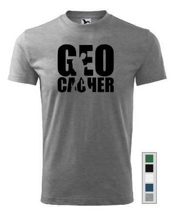 Koszulka z nadrukiem Geocacher
