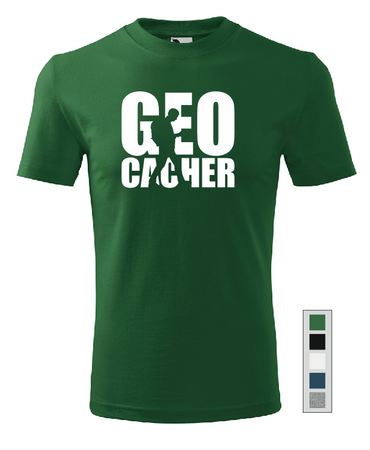 Koszulka z nadrukiem Geocacher