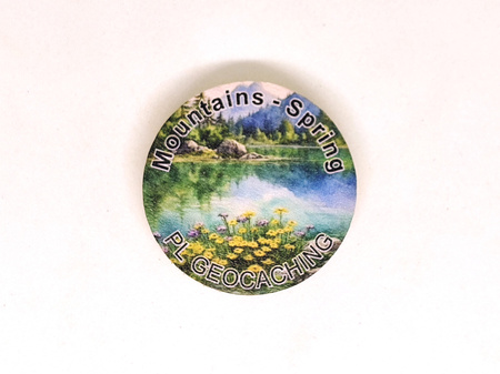 Mountains - Spring. 3 sztuki kolorowych PWG