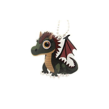 Spike the Dragon Travel Tag