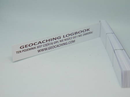 Logbook paskowy. Brązowy