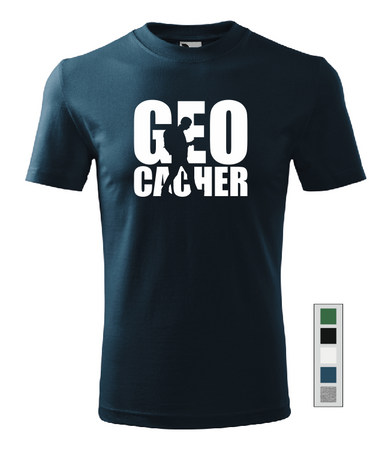 Koszulka z nadrukiem Geocacher