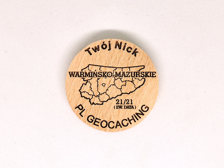 Wszystkie powiaty w województwie. 25 PWG