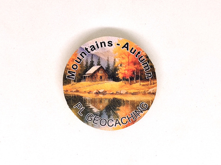 Mountains - Autumn. 3 sztuki kolorowych PWG