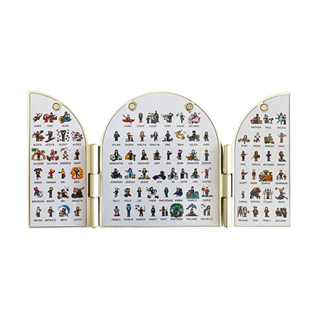 2022 Lackey Geocoin and Tag Set - Satin Silver