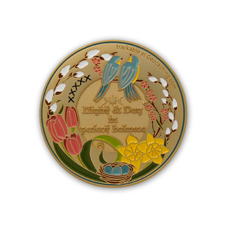 2024 Spring Equinox Geocoin