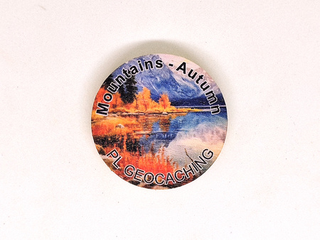 Mountains - Autumn. 3 sztuki kolorowych PWG