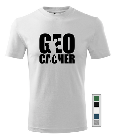Koszulka z nadrukiem Geocacher