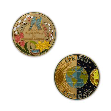 2024 Spring Equinox Geocoin