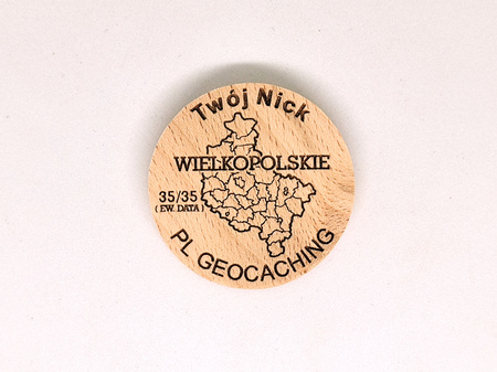 Wszystkie powiaty w województwie. 25 PWG