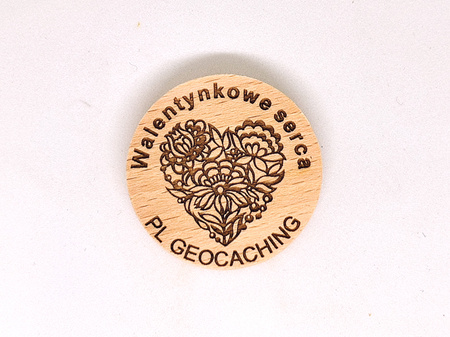 Walentynkowe Serca V2. PWG. 5 sztuk