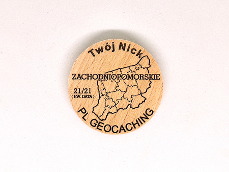 Wszystkie powiaty w województwie. 25 PWG