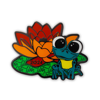 2024 “Hoppy Leap Day” Geocoin – Black Nickel