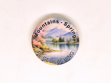 Mountains - Spring. 3 sztuki kolorowych PWG