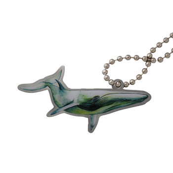 Whale Travel Tag - Minke