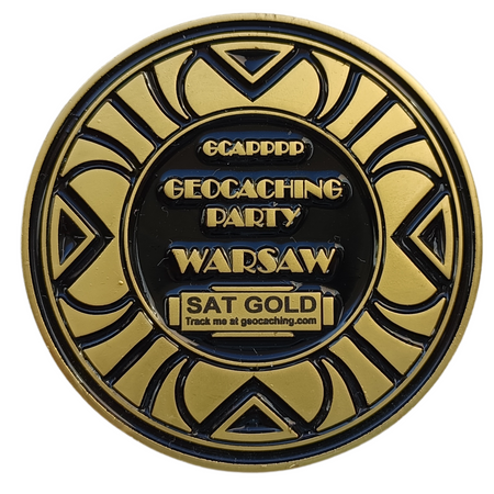 Geocoin Geocaching Party Warszawa 2025