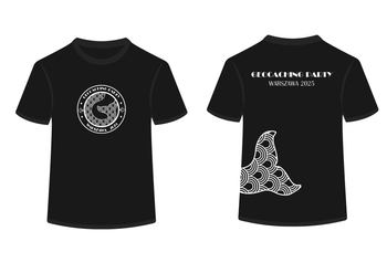 Koszulka Geocaching Party Warszawa 2025