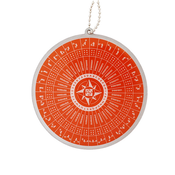Puzzle Solving XL Travel Tag - Orange