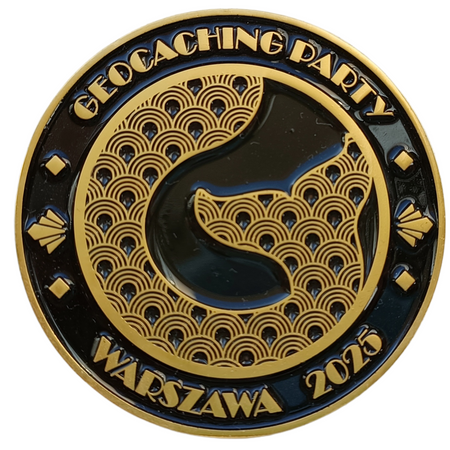 Geocoin Geocaching Party Warszawa 2025