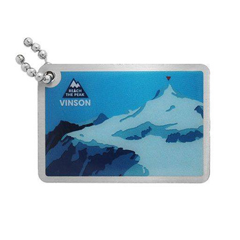 Reach the Peak Travel Tag - Vinson Massif
