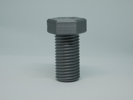 Kesz Śruba (atrapa) - kolor stalowy, z magnesem