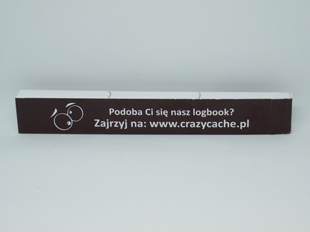 Logbook paskowy. Brązowy