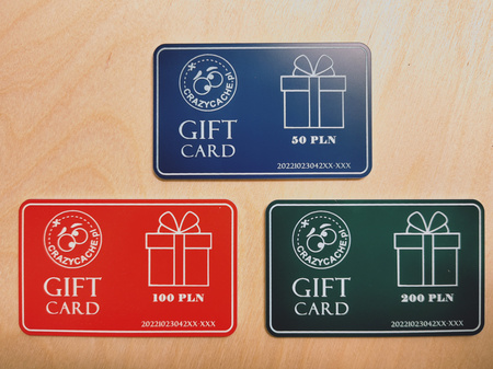 Karta Podarunkowa. 50 PLN