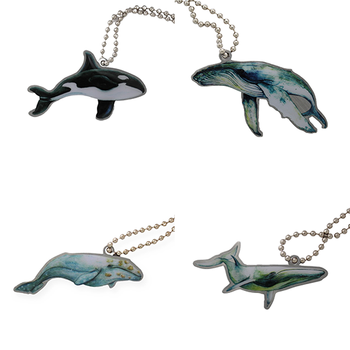 Whale Travel Tag Set - All 4 Tags
