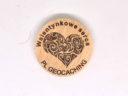 Walentynkowe Serca V1. PWG. 5 sztuk