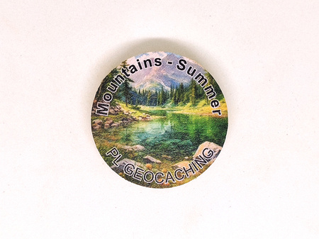 Mountains - Summer. 3 sztuki kolorowych PWG