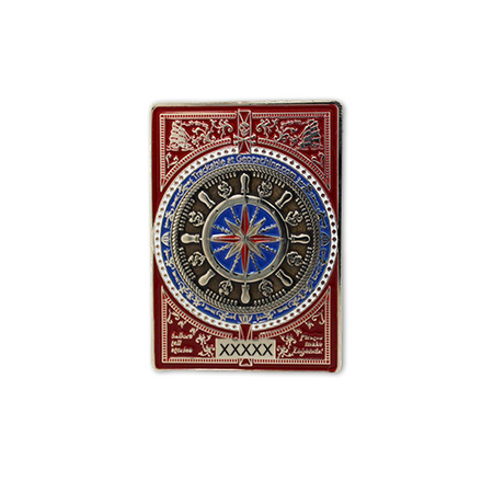2023 Pirate Geocoin - Polished Nickel
