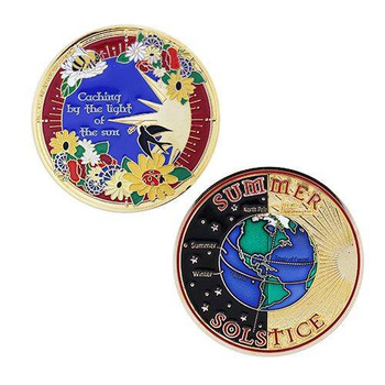 2023 Summer Solstice Geocoin