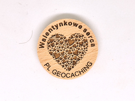 Walentynkowe Serca V1. PWG. 5 sztuk