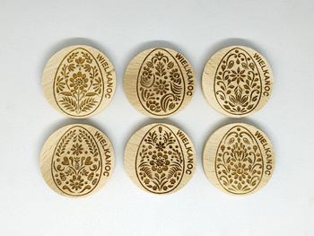 Wielkanoc. 6 sztuk PWG