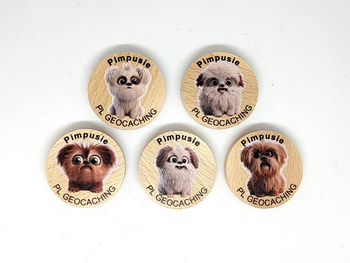 Pimpusie. 5 sztuk kolorowych PWG