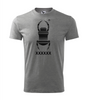 Koszulka Travel Bug z kodem trackowalnym. Szara. Rozmiar S - 4XL