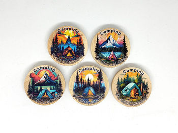 Camping v1. 5 sztuk kolorowych PWG