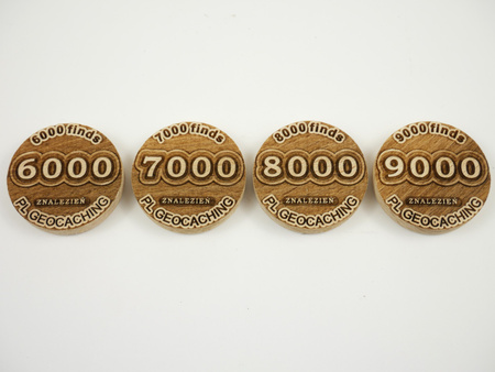 Znalezienia - 9000 finds PWG