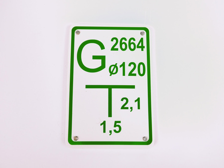 Tabliczka Wodociągowa - maskowanie