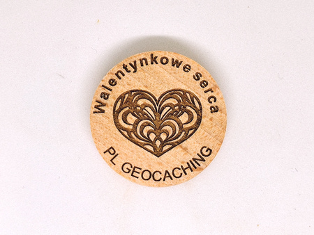 Walentynkowe Serca V2. PWG. 5 sztuk