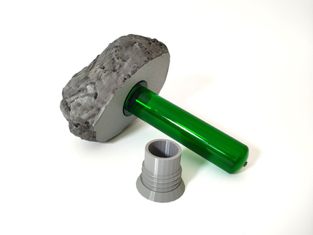 Kesz Kamień (atrapa) malowany + PET