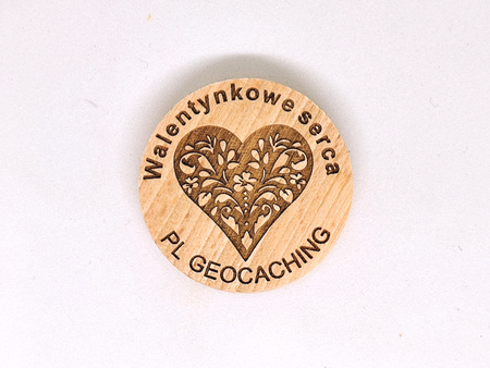 Walentynkowe Serca V2. PWG. 5 sztuk