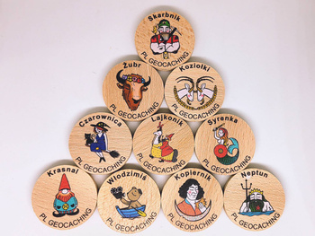 Zestaw 10 Kolorowych PWG "Regiony"