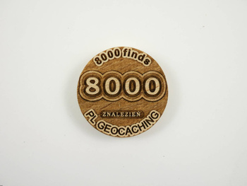 Znalezienia - 8000 finds PWG